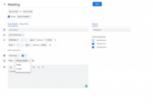 How to Make an Event Private in Google Calendar