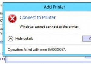Fix: Windows Cannot Connect to the Printer Error 0x00000057
