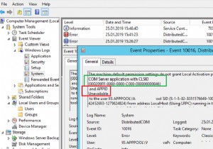 DistributedCOM Error 10016 in Windows: The Application-specific Permission Settings do not Grant Local Activation Permission