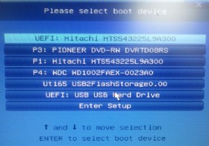 How to create a UEFI bootable USB flash drive for install Windows 8 / Server 2012