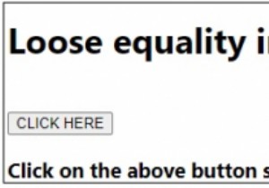 loose equality in JavaScript