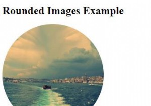 How to create rounded and circular images with CSS?