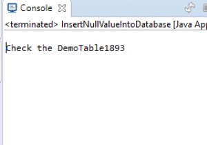 Java application to insert null value into a MySQL database?