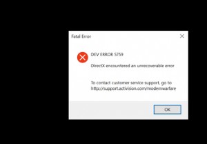 How to Fix the COD Warzone DirectX Unrecoverable Error in Windows 10