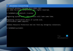 How to Run System File Checker sfc /scannow in Windows 11/10