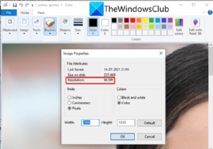 How to Check and Change Image DPI in Windows 11/10