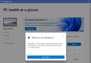 How to check if your PC can run Windows 11 using PC Health Check tool