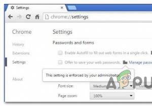 This Setting is Enforced’ Error on Google Chrome