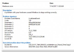 Fix the 141 LiveKernelEvent Error on Windows (Hardware Error)