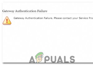 Fix: Gateway Authentication Failure Error U-Verse