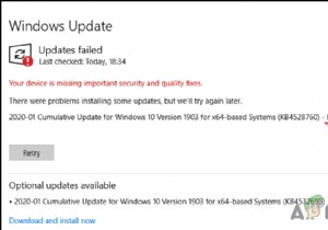 Fix: Windows Update Error Code 0x800703E6