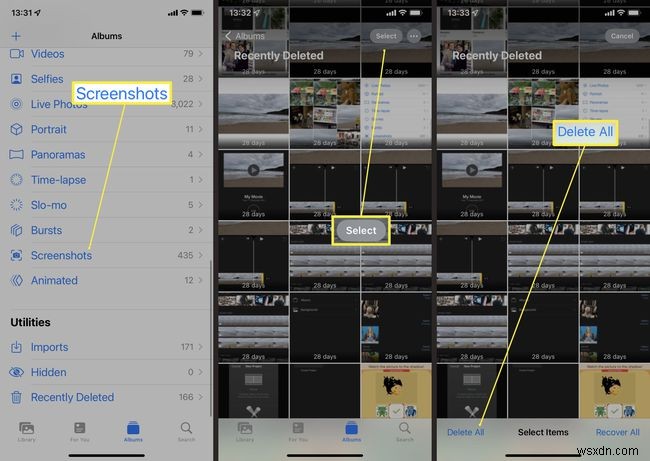 How to Delete Screenshots on iPhone
