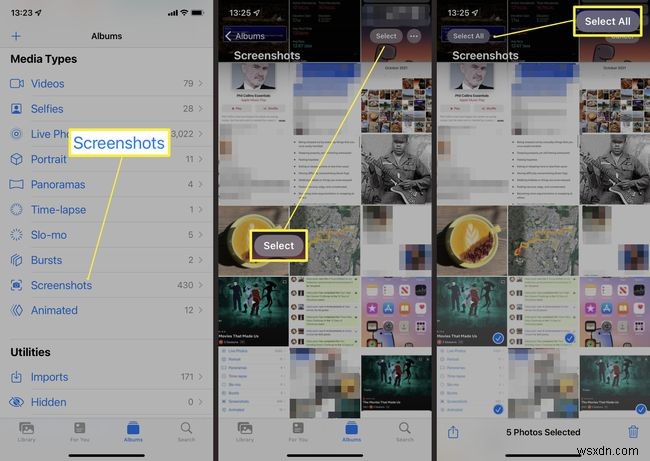 How to Delete Screenshots on iPhone