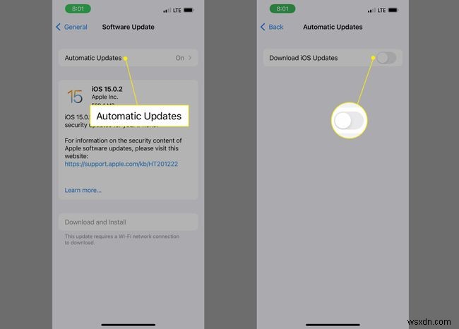 How to Turn Off Auto Update on iPhone