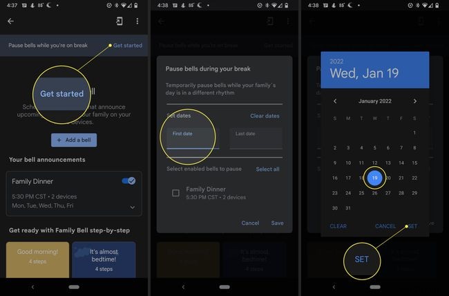 How to Set up Google Family Bell on Android
