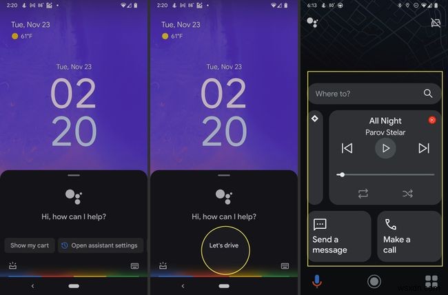 How to Start Google Assistant Driving Mode