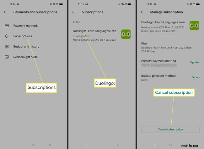 How to Unsubscribe From an App on Android