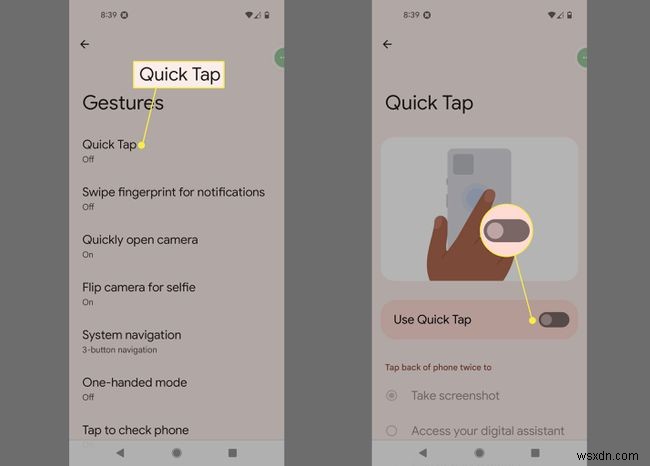 How to Set up Android 12’s Double-Tap Gesture