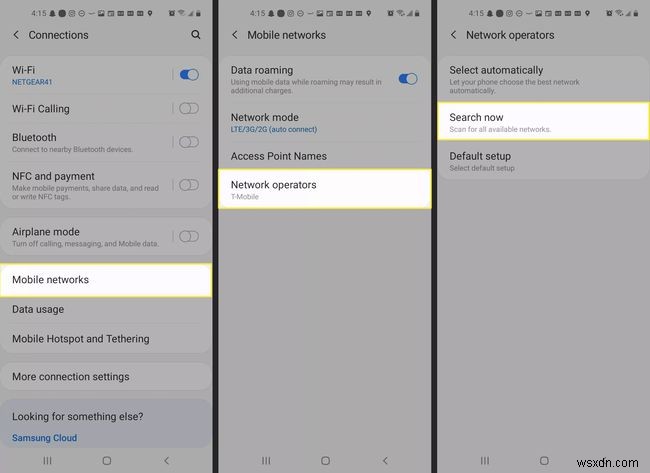 How to Fix a Not Registered on Network Error on Samsung Galaxy