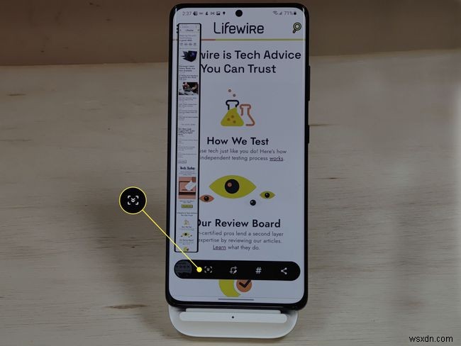 How to Screenshot on Samsung S21