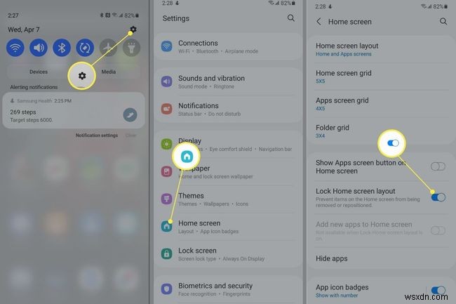 How to Unlock the Home Screen Layout on Samsung