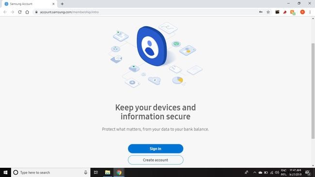 How to Create a Samsung Account