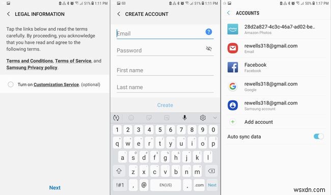 How to Create a Samsung Account