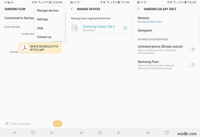 What is Samsung Flow?
