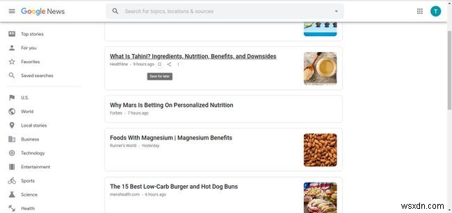 How to Use Google News Like an RSS Feed Reader