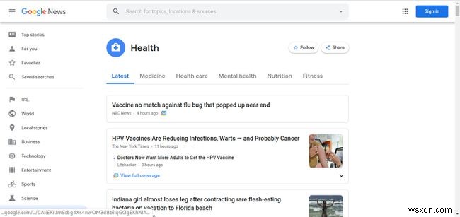How to Use Google News Like an RSS Feed Reader