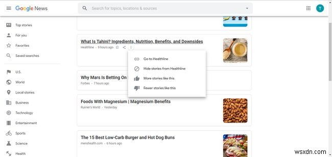 How to Use Google News Like an RSS Feed Reader