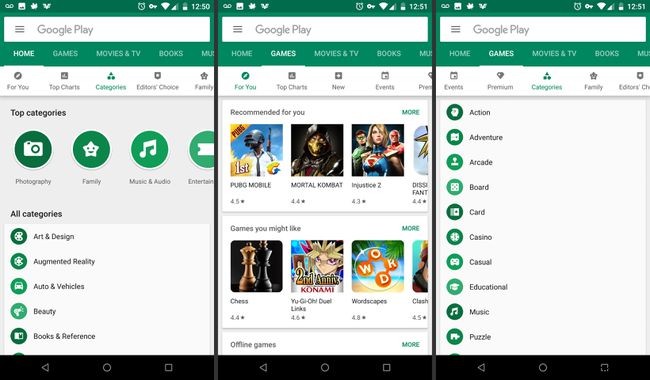 Finding Apps on Google Play