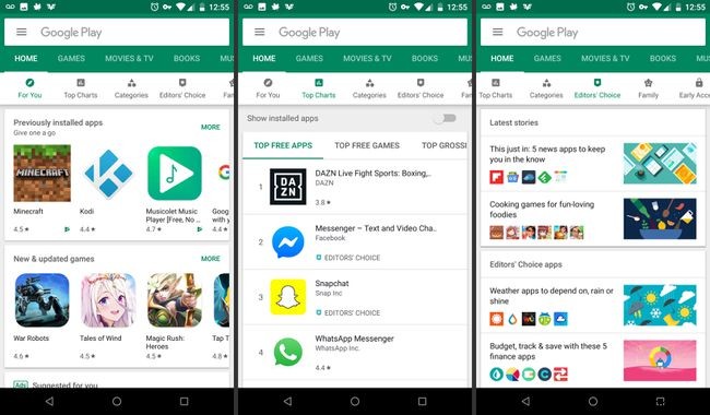 Finding Apps on Google Play