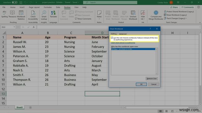 How to Use Track Changes in Excel