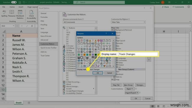 How to Use Track Changes in Excel