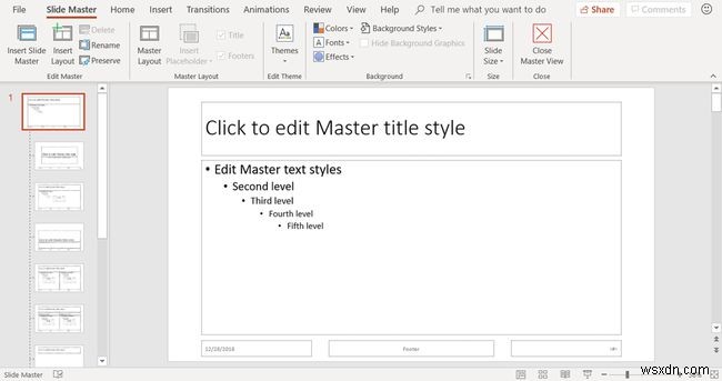 How to Use PowerPoint Slide Master Layouts