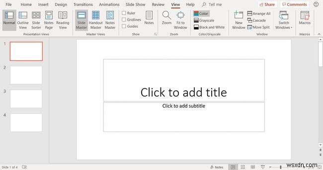 How to Use PowerPoint Slide Master Layouts