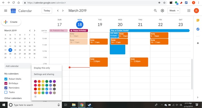 How to Copy or Import Google Calendars