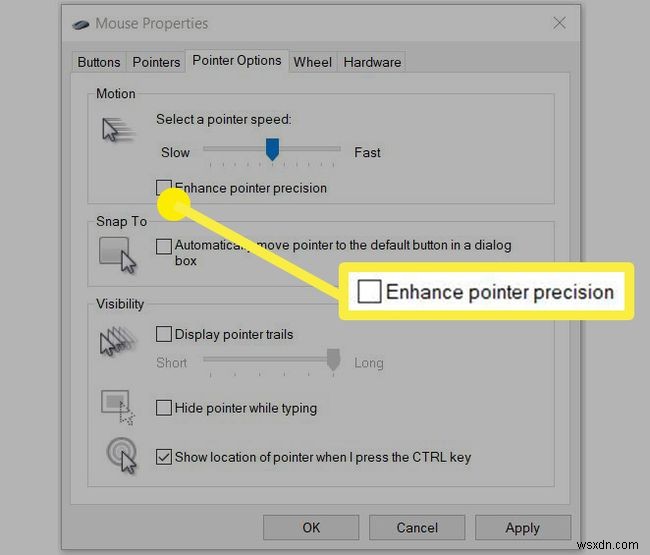 How to Turn Off Mouse Acceleration in Windows 10