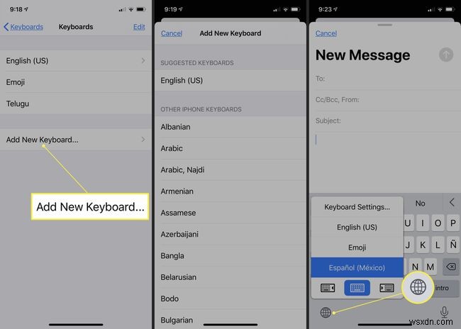 How to Change Keyboard Language
