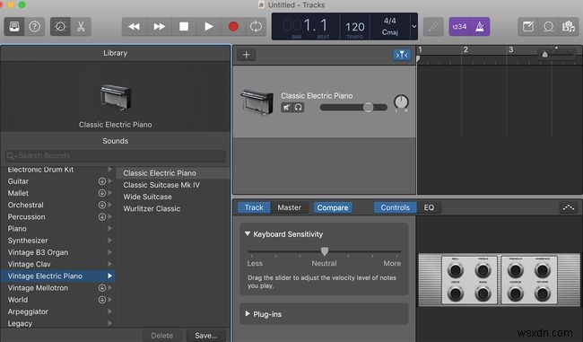 Turn Your Mac Keyboard Into a GarageBand Piano