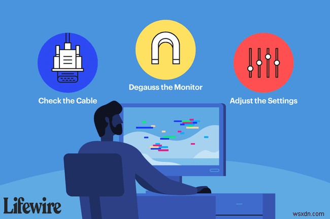 How to Fix Discoloration and Distortion on a Computer Screen