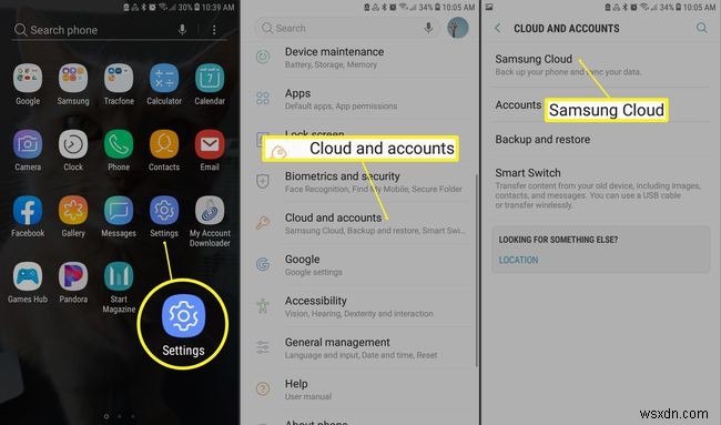 How to Access Samsung Cloud