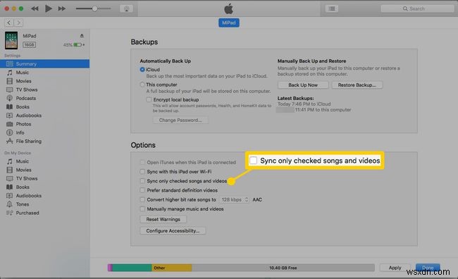 iTunes Sync: How to Sync Only Certain Songs