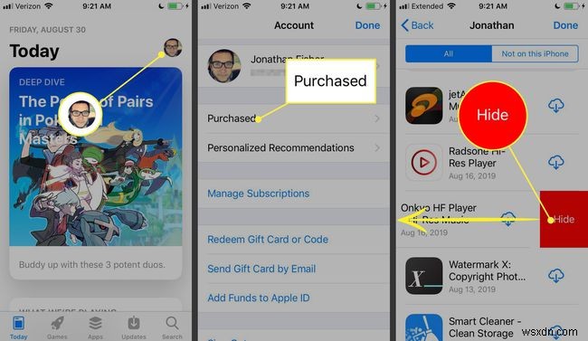 How to Hide iTunes and App Store Purchases in Family Sharing