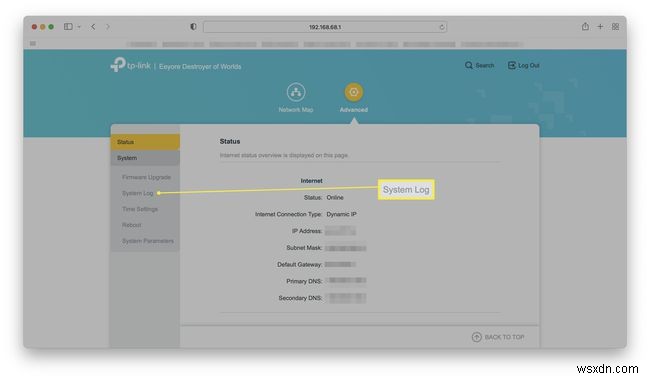 How to Check Router History