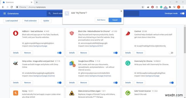 How to Create Google Chrome Themes