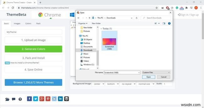 How to Create Google Chrome Themes