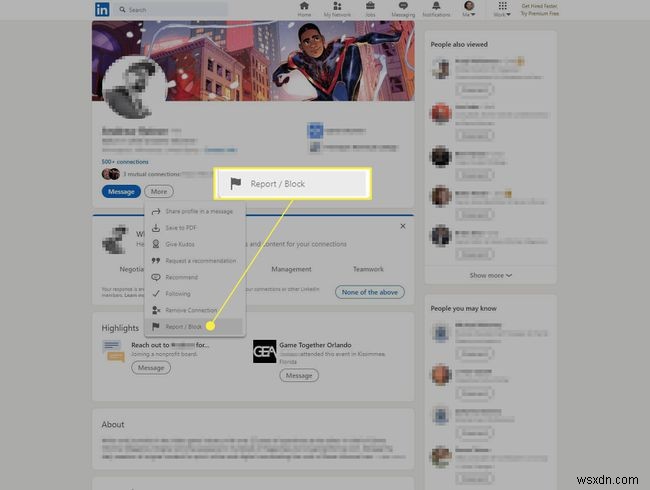 How to Block Someone on LinkedIn