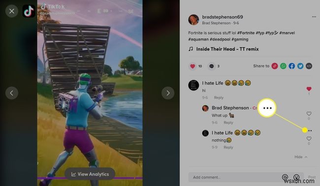How to Delete a Comment on TikTok